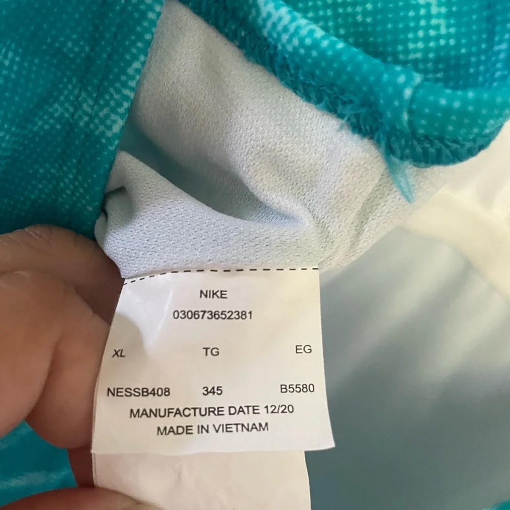 Nike Teal One-Piece Swimsuit Size XL‎